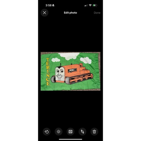 Vintage‎ 1992 Thomas The Train Twin Sheet Set Fitted & Flat Read - Picture 2 of 7